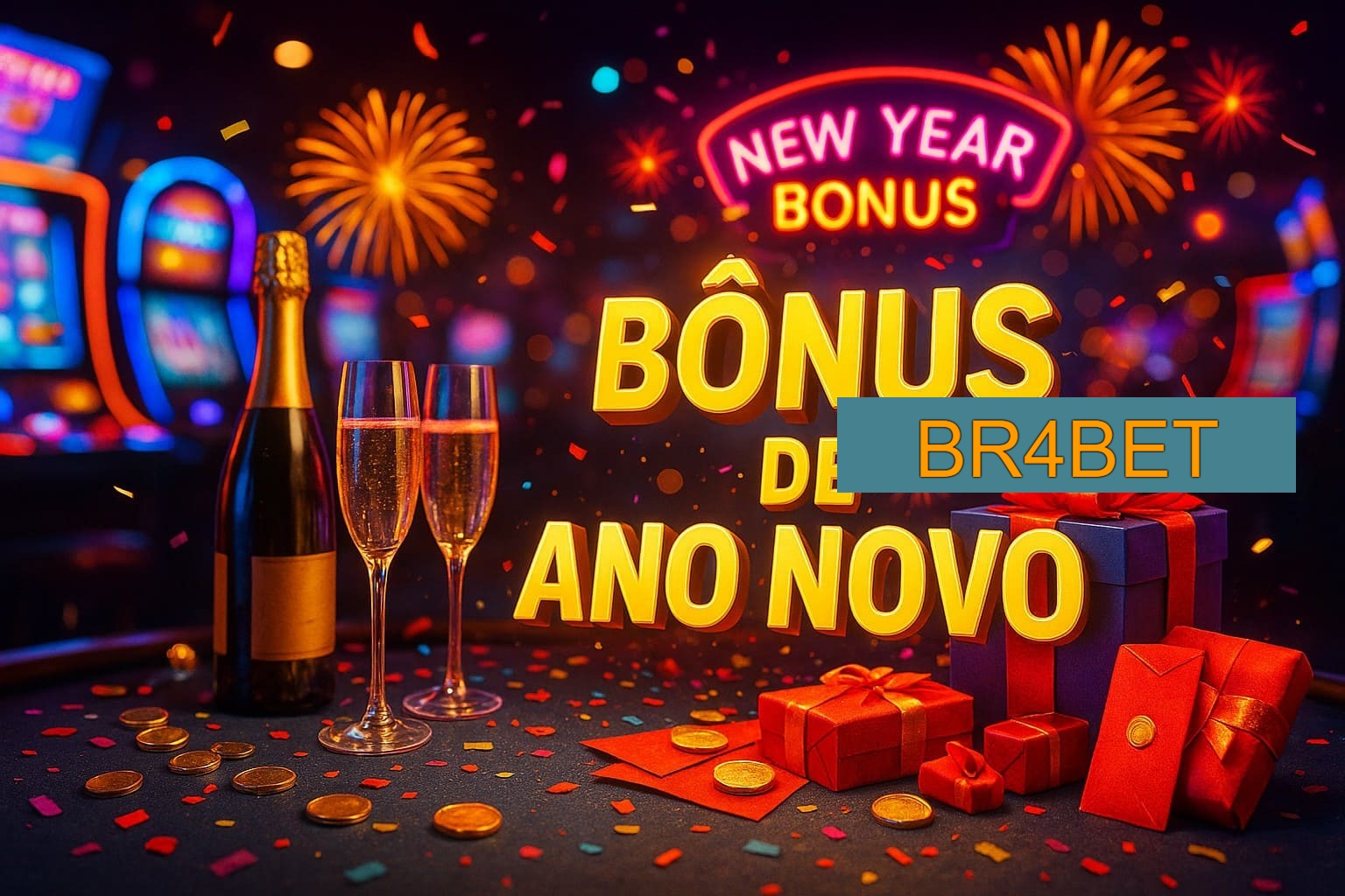 Promoções de Ano Novo no BR4BET